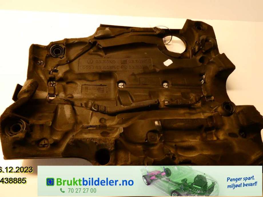 Motordeksel over motor til VW CC 2008-2012 (PASSAT CC) (PASSAT CC) (VOLKSWAGEN|03L 103 925 AM|)
