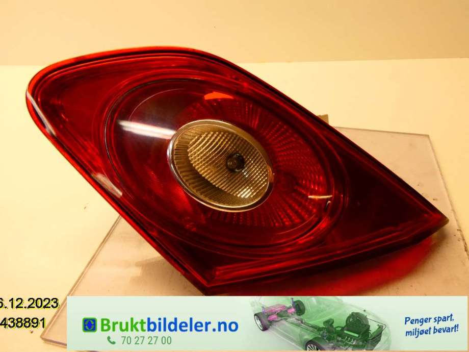Baklykt høyre indre til VW CC, 2008-2012 (PASSAT CC) (PASSAT CC) (VOLKSWAGEN|3C8 945 509 F)