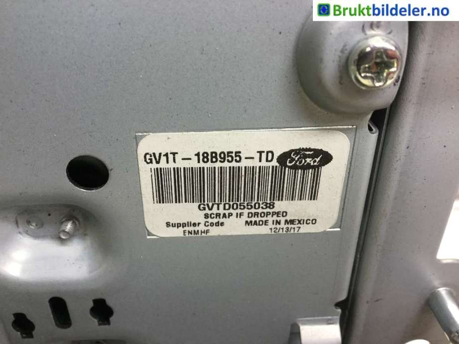 Multimedia display (MCU - Media Controller Unit) til Ford Transit 2014-->> (FORD|GV1T-18B955-TD|)