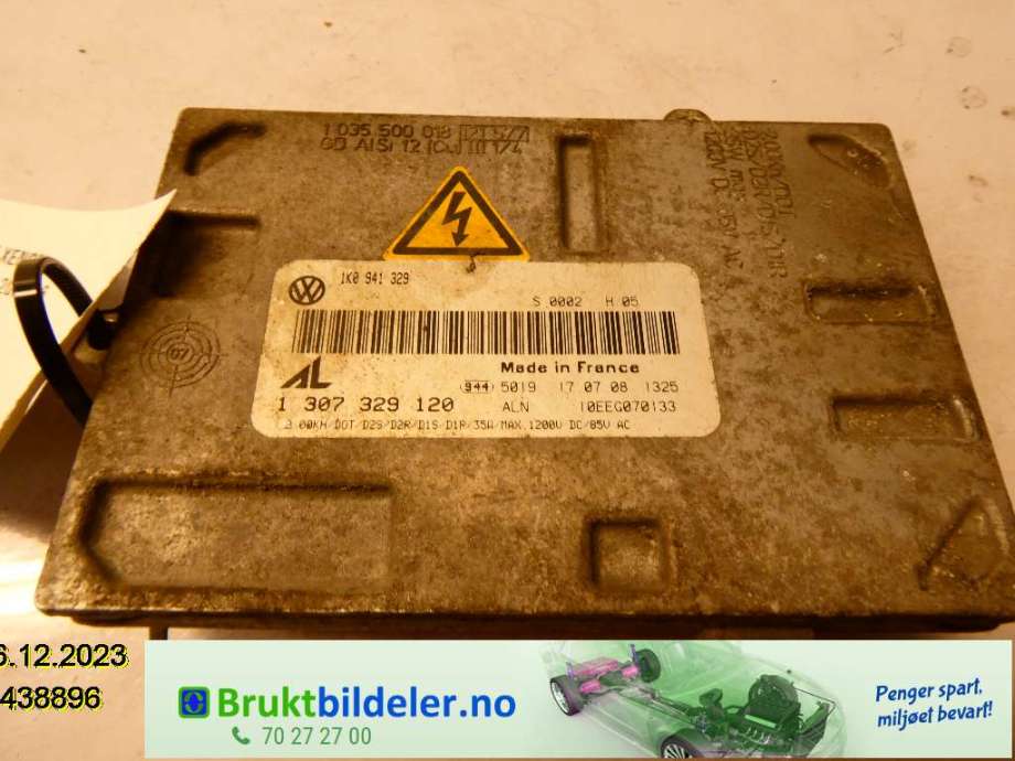 Styreenhet xenon/ballast til VW CC 2008-2012 (PASSAT CC) (PASSAT CC) (VOLKSWAGEN||1 307 329 120)