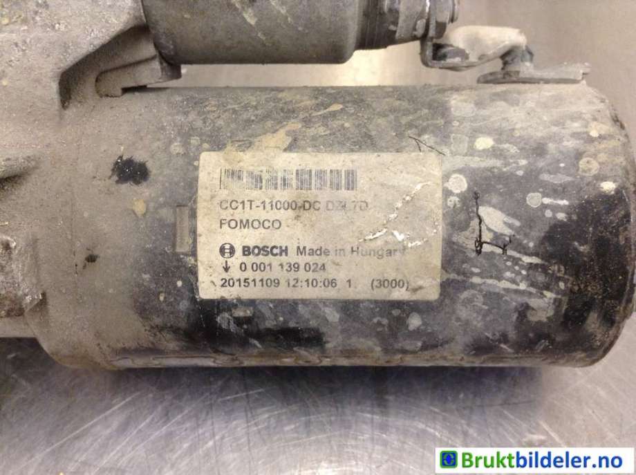 Starter diesel til Ford Transit Custom 2013-2023 (Type I) (FORD|CC1T-11000-DC|0 001 139 024|)