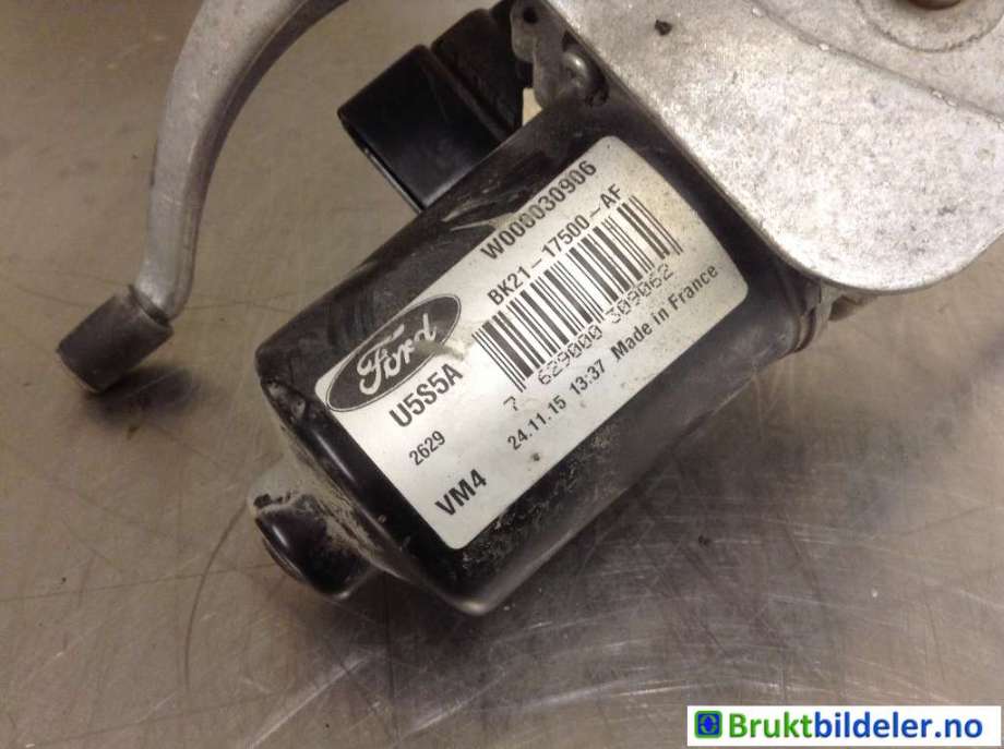 Viskermotor frontrute til Ford Transit Custom 2013-2023 (Type I)  (FORD|BK21-17500-AF|W000030906|)