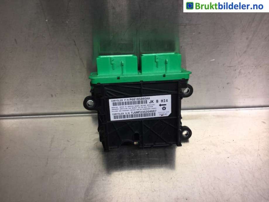 Airbag elektronikk til Jeep Wrangler 2007-->> (Type III)  (JEEP||P68185860AA)