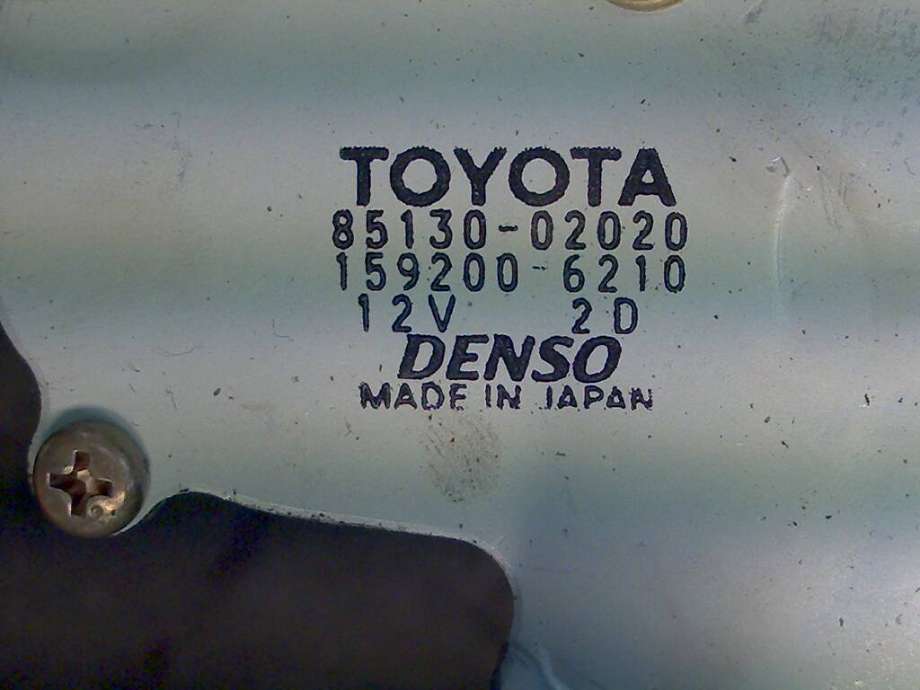 Viskermotor bakrute til Toyota Corolla 2002-2007  (TOYOTA|85130-02020|)