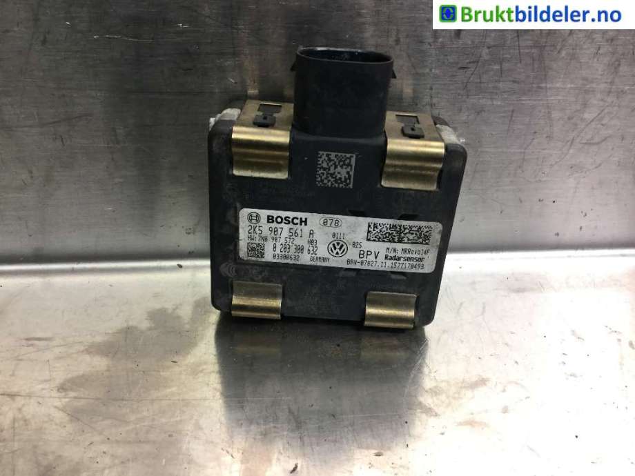 Sensor radar til VW Caddy, 2015-2020 (Type III, Fase 3)  (VOLKSWAGEN|2K5 907 561 C)
