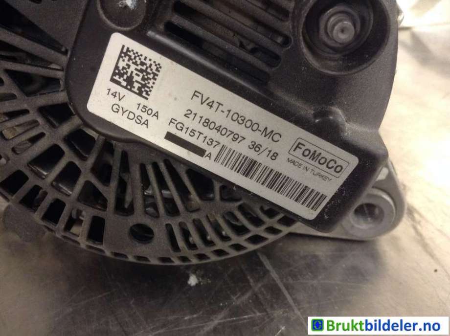 Dynamo til Ford Kuga 2013-2019  (FORD|FV4T-10300-MC|)