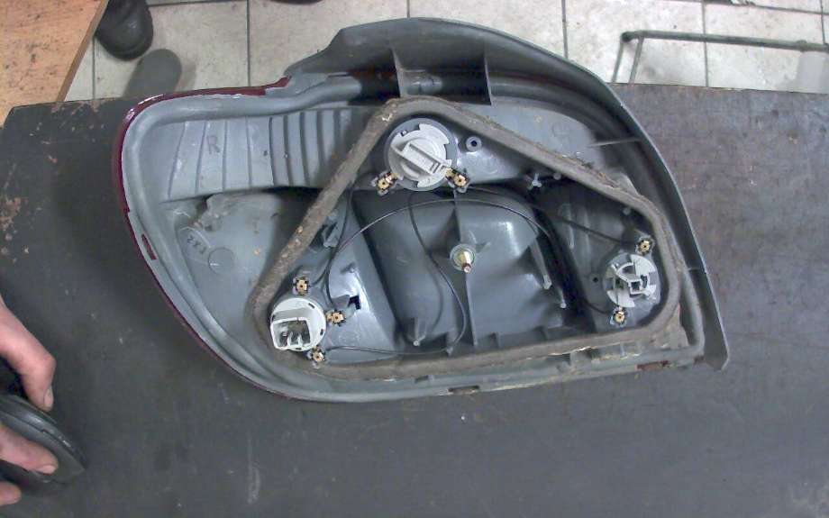 Baklykt høyre til Toyota Yaris 2003-2005 (Type I, Fase 2)  (TOYOTA|)