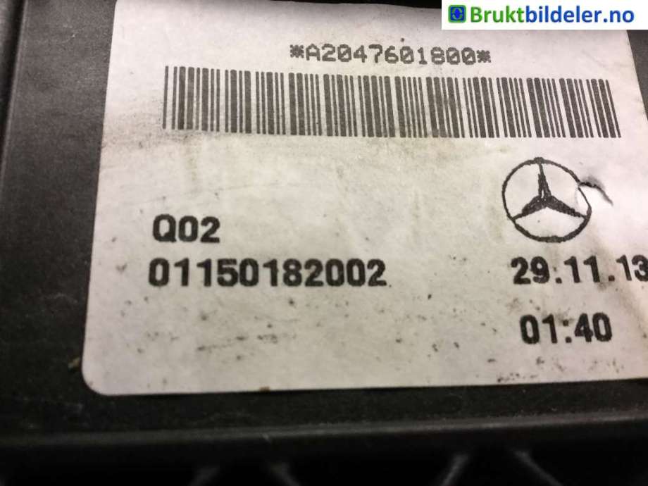 Dørhåndtak utv høyre til Mercedes A-Klasse 2012-2018 (W176) (W176) (MERCEDES|A 204 760 18 00|)