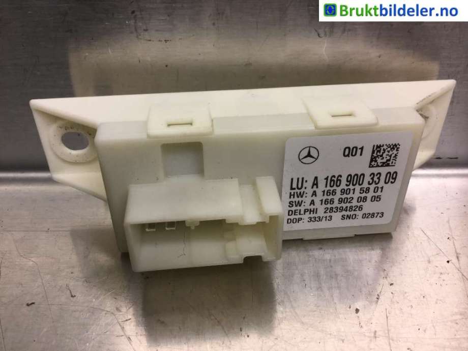 Styreenhet xenon/ballast til Mercedes A-Klasse, 2012-2018 (W176) (W176) (MERCEDES|A 166 900 33 09)