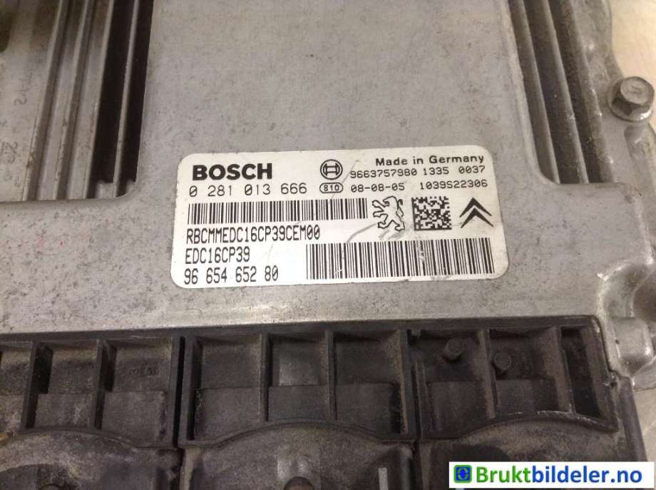 Styreenhet motor til Mitsubishi Outlander 2010-2012 (Type II, Fase 2) (MITSUBISHI||0 281 013 666|9665465280)