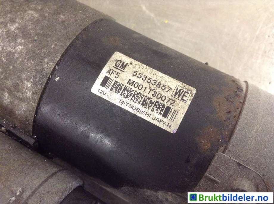 Starter diesel til Opel Insignia A 2009-2014 (OPEL|55353857|M001T30072|)