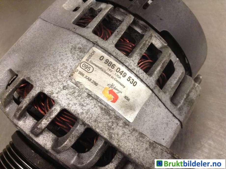 Dynamo til Alfa Romeo 159 2005-2011 (ALFA ROMEO||0 986 049 530|0 986 XA8 296)
