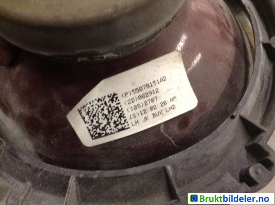 Frontlykt venstre halogen til Jeep Wrangler 2007-->> (Type III)  (JEEP|55078151AD|)