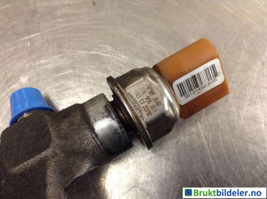 Dyseskinne (fuelrail) til VW Sharan 2010-->> (Type II)  (VOLKSWAGEN|03L 130 089 N|0 281 006 075|057 130 764 AB)
