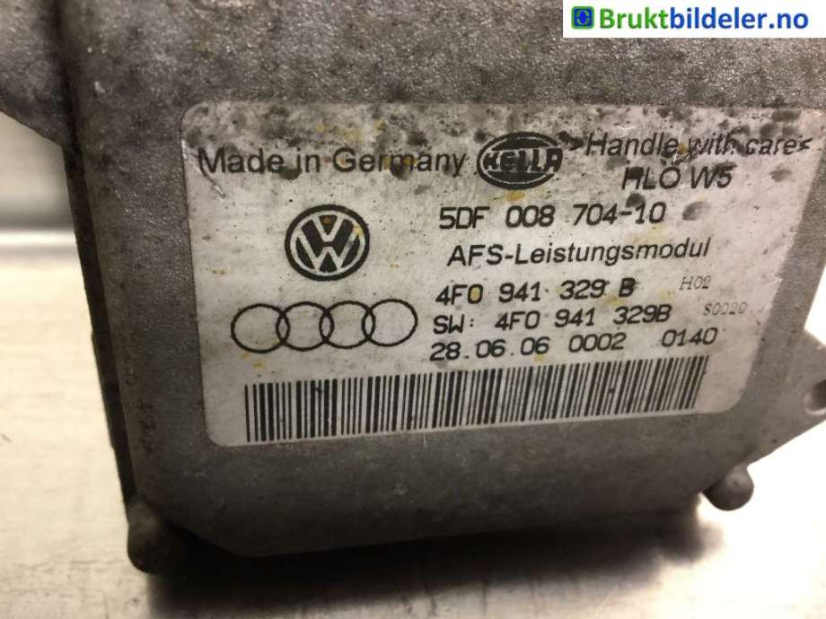 Styreenhet xenon/ballast til Audi A6, Allroad 2006-2008 (Type II, Fase 1) (C6) (C6) (AUDI|4F0 941 329 B|)