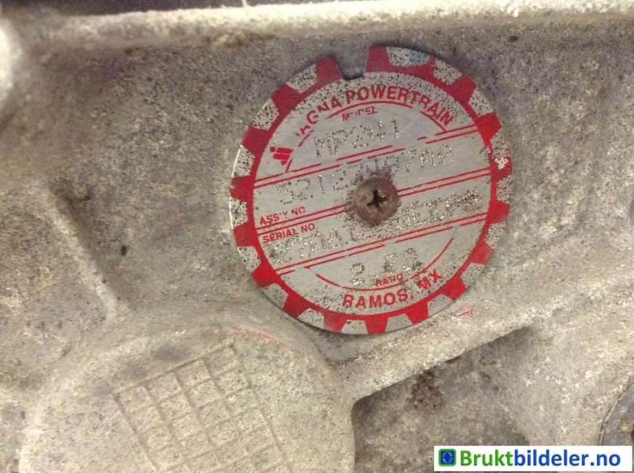 Girkasse 4WD fordelingskasse til Jeep Wrangler 2007-->> (Type III) (JEEP|52127497AA|MP241|52123497AA)