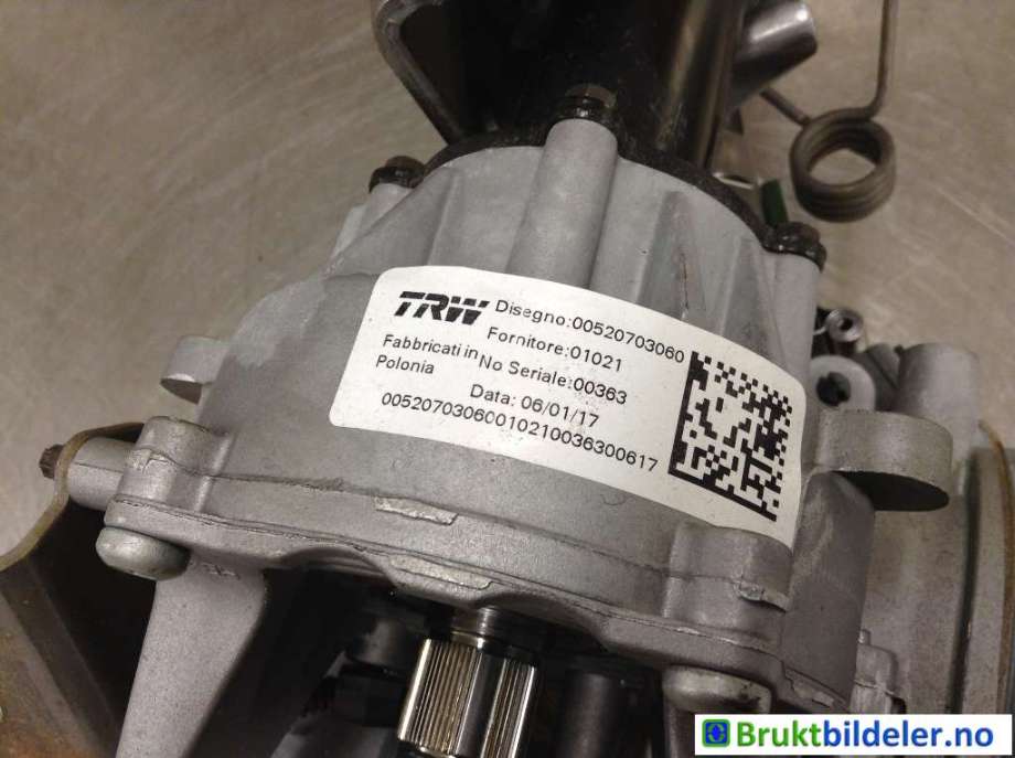 Rattaksel elektrisk servo til Fiat Tipo 2017-->> (FIAT|520703060|A0048578 J|59326440)