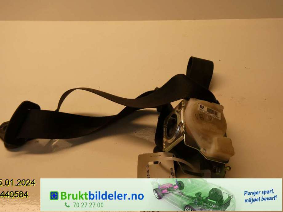 Sikkerhetsbelte bak venstre til Citroën C4, Picasso, 2006-2013 (Type I)  (CITROEN|9654437977)