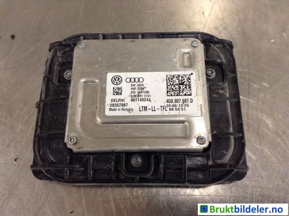 Styreenhet xenon/ballast til Audi Q5 2012-2017 (Type I, Fase 2)  (AUDI|4G0 907 697 D|28357987|)