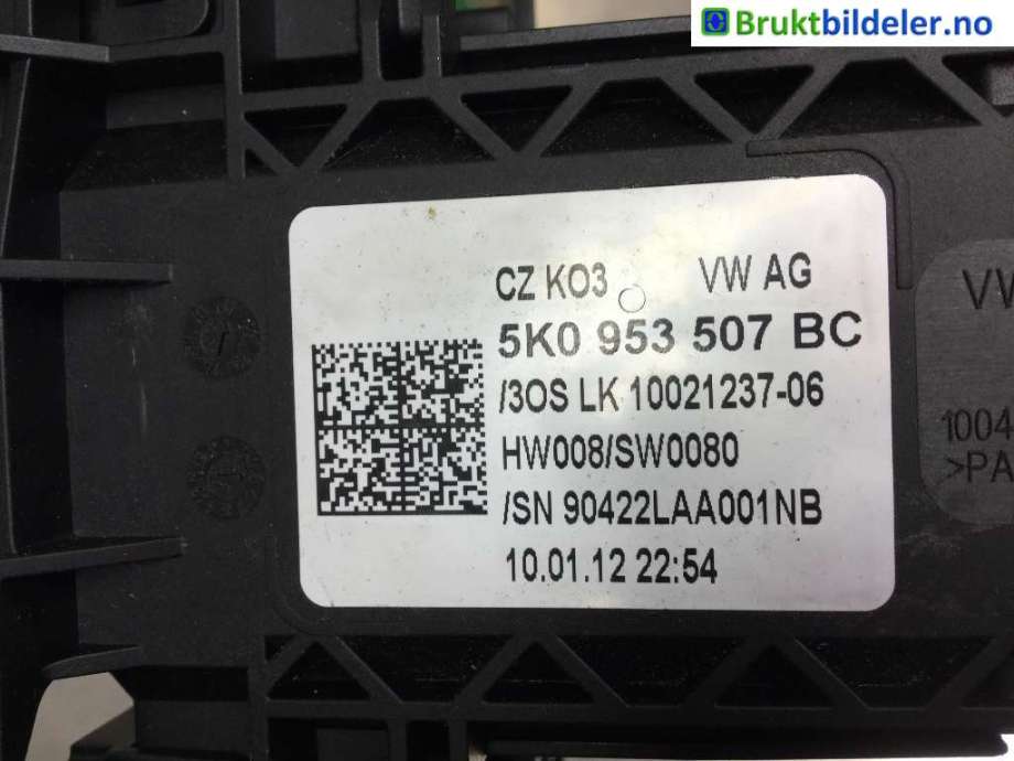 Bryter combi til VW Caddy 2010-2015 (Type III, Fase 2)  (VOLKSWAGEN|5K0 953 507 BC|LK 10021237-06|)