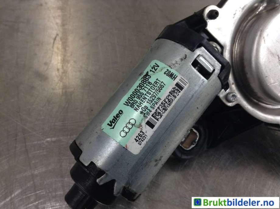 Viskermotor bakrute til Audi Q5 2012-2017 (Type I, Fase 2)  (AUDI|8R0 955 711 B|W000030883|)
