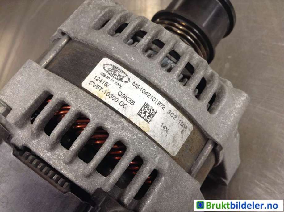 Dynamo til Ford C-Max 2010-2015 (Type II, Fase 1) (FORD|CV6T-10300-DC|MS104210-1972|)