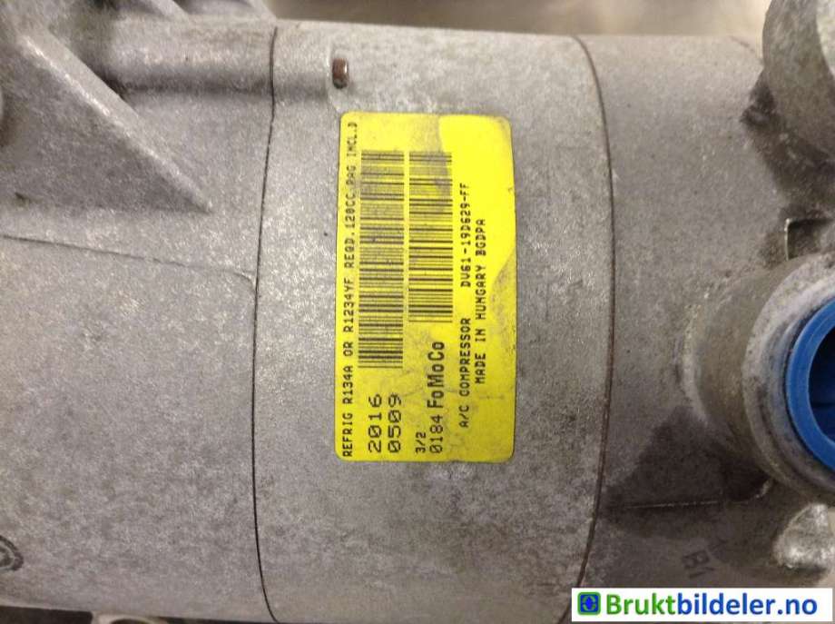 Aircondition kompressor til Ford C-Max 2010-2015 (Type II, Fase 1)  (FORD|DV6T-19D629-FF|)