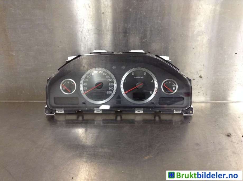 Instrumentpanel til Volvo S60, 2005-2010 (Type I, Fase 2)  (VOLVO|30728791)
