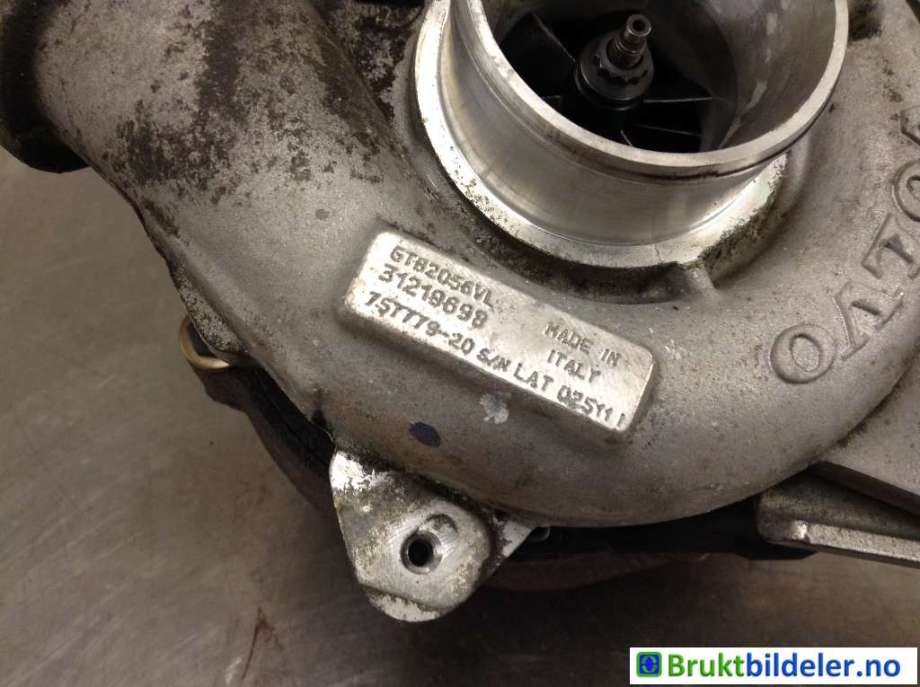 Turbo til Volvo S60 2005-2010 (Type I, Fase 2)  (VOLVO|31219698|GTB2056VL|)