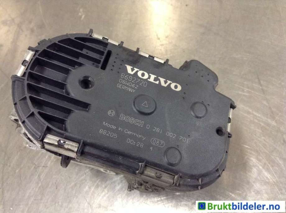 Spjeldhus til Volvo S60 2005-2010 (Type I, Fase 2)  (VOLVO|8692720|0 281 002 701|)