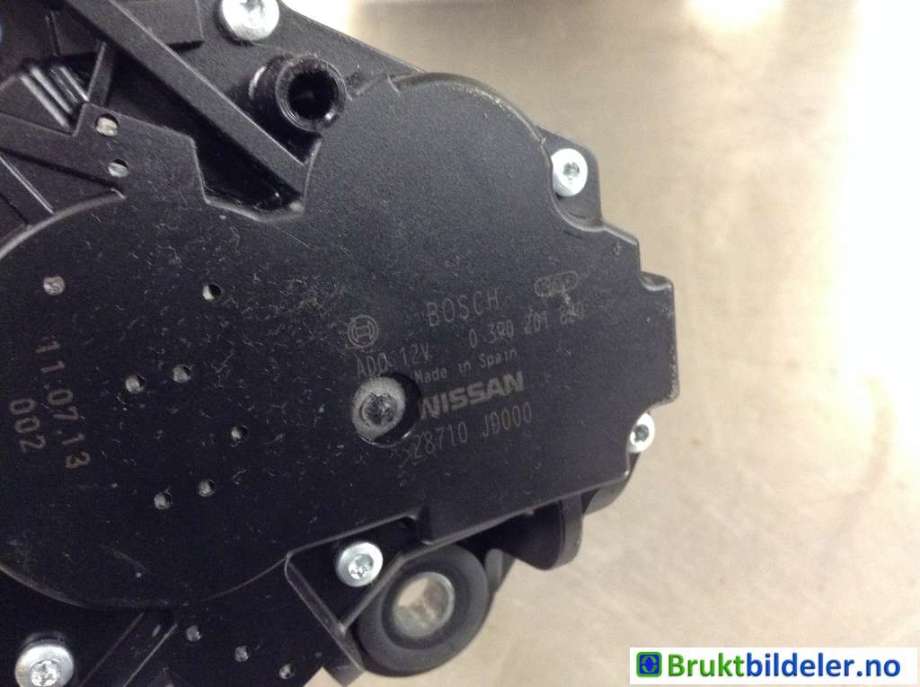 Viskermotor bakrute til Nissan Qashqai 2010-2014 (Type I, Fase 2) (NISSAN|28710JD000|0 390 201 820|)