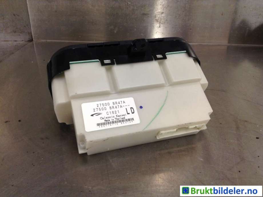 Varmeapparat betjening til Nissan Qashqai 2010-2014 (Type I, Fase 2) (NISSAN|27500BR47A|)