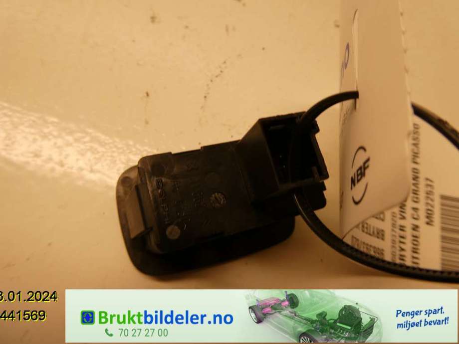 Bryter ruteheis til Citroën C4, Picasso 2006-2013 (Type I)  (CITROEN|96639378ZD|)