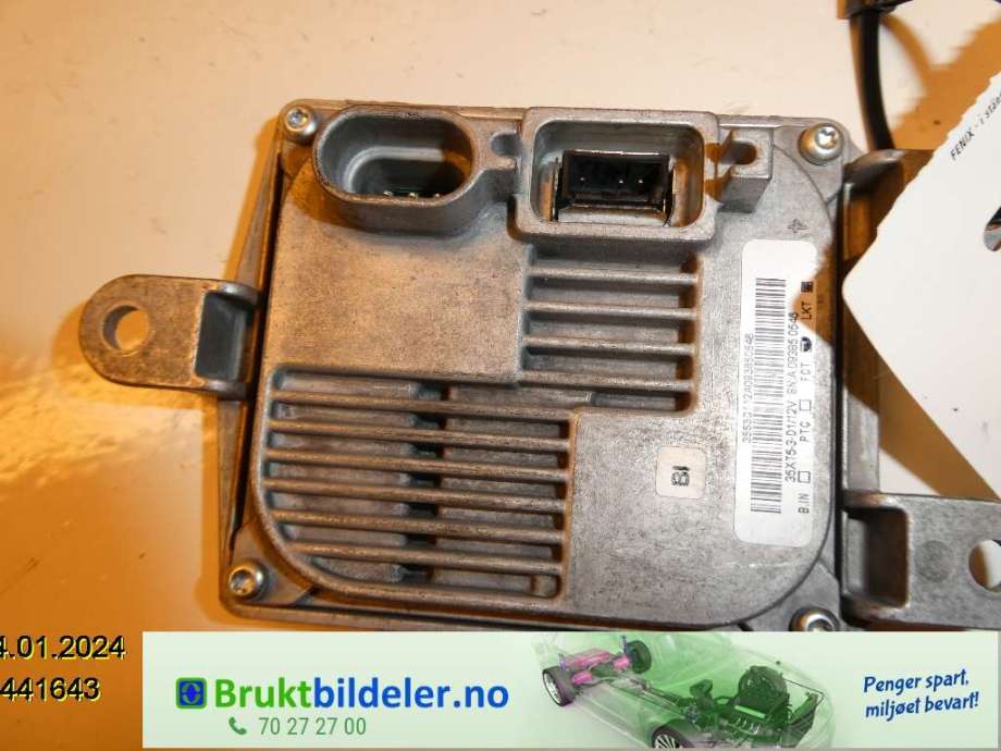 Styreenhet xenon/ballast til Ford Mondeo 2007-2010 (Type IV, Fase 1)  (FORD|35XT5-3-D1|)