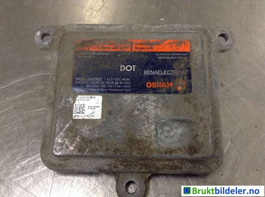 Styreenhet xenon/ballast til Tesla Model S 2013-2016 (Fase 1)  (TESLA||70525700DG)