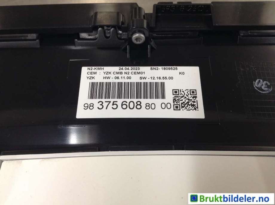 Instrumentpanel til Opel Vivaro C 2020-->>  (9837560880-00|)
