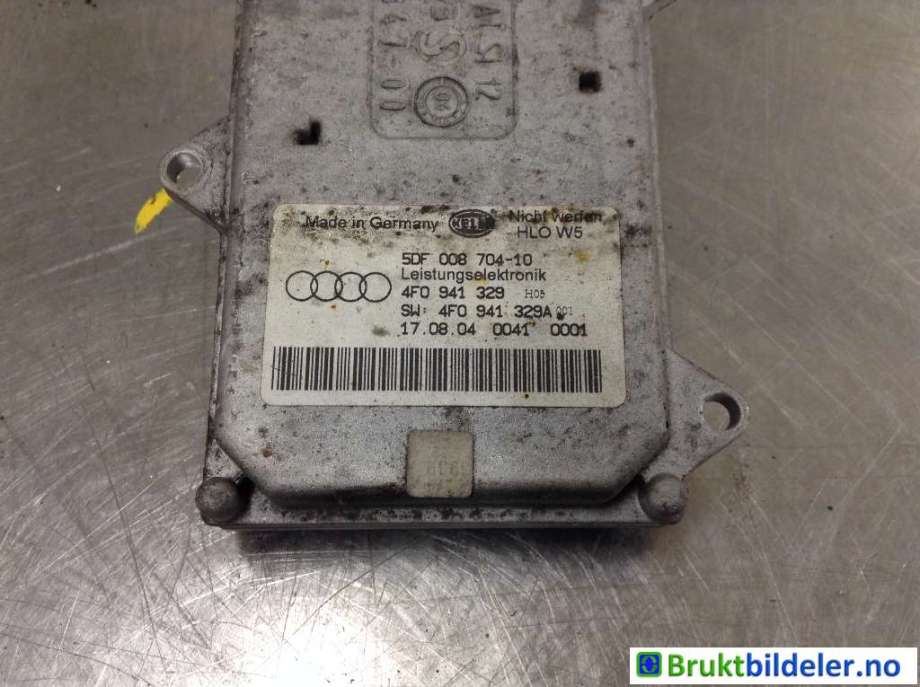 Styreenhet xenon/ballast til Audi A6 2005-2008 (Type III, Fase 1) (C6) (C6) (AUDIA6 3,0 LIMO QUATRO|4F0 941 329 A|5DF 008 704-10|)