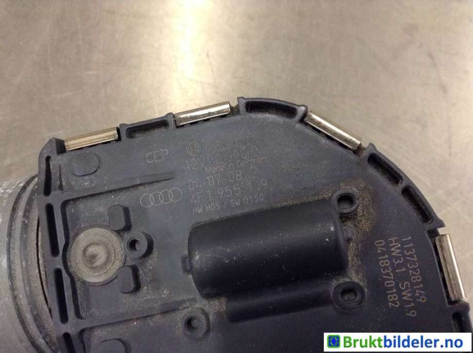 Viskermotor frontrute til Audi A6 2005-2008 (Type III, Fase 1) (C6) (C6) (AUDIA6 3,0 LIMO QUATRO|4F1 955 119|0 390 241 771|)