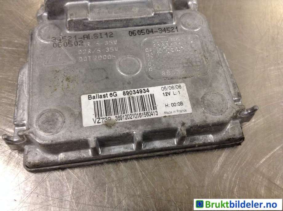 Styreenhet xenon/ballast til Audi Q7 2006-2010 (Type I, Fase 1)  (AUDI|4L0 907 391|89034934|)