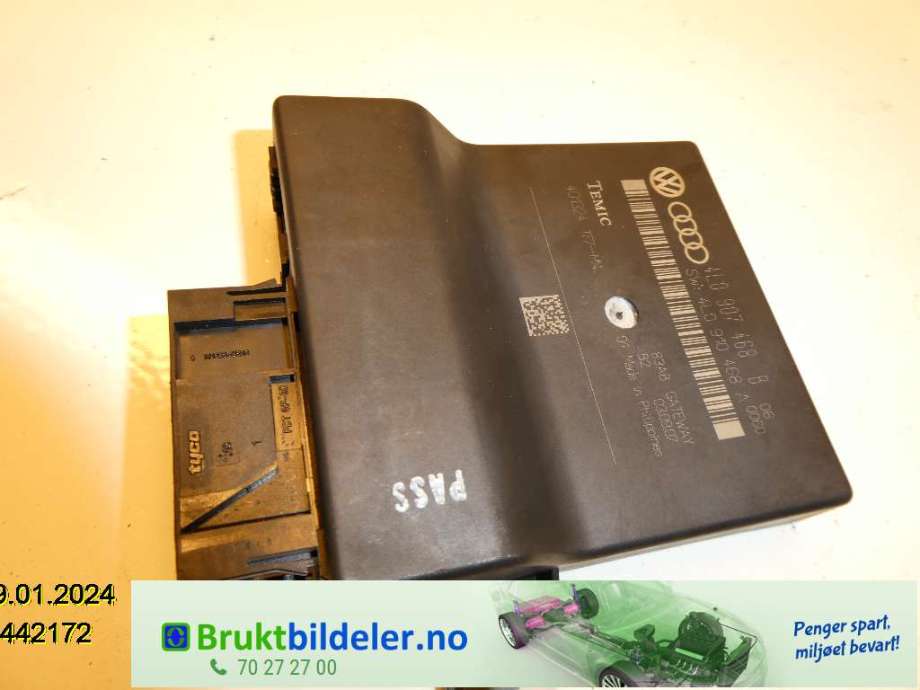 Styreenhet diverse til Audi A6 2008-2011 (Type III, Fase 2) (C6) (C6) (AUDI|4L0 907 468 B|101324 TF7-MNL|)