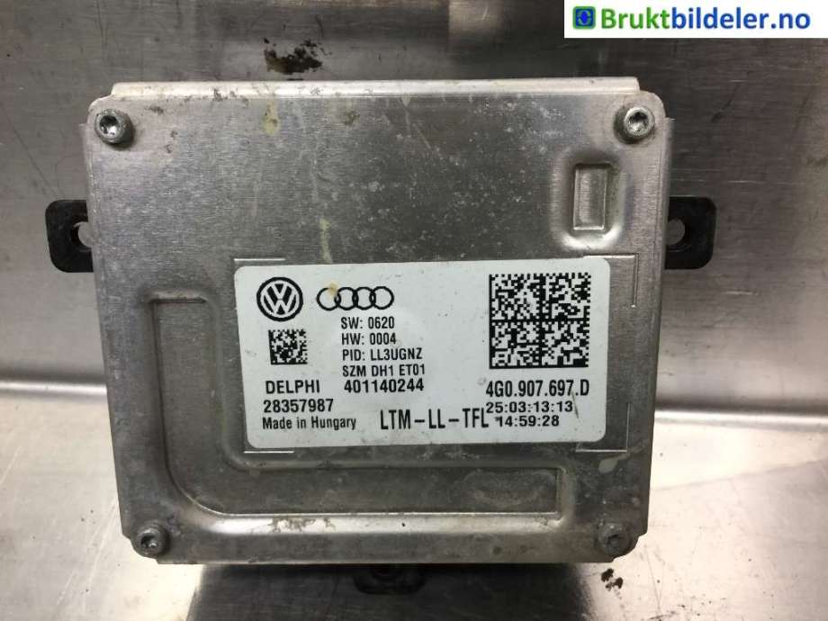 Styreenhet xenon/ballast til Audi A4, Allroad 2009-2016 (Type I) (B8) (B8) (AUDI|4G0 907 697 D|)