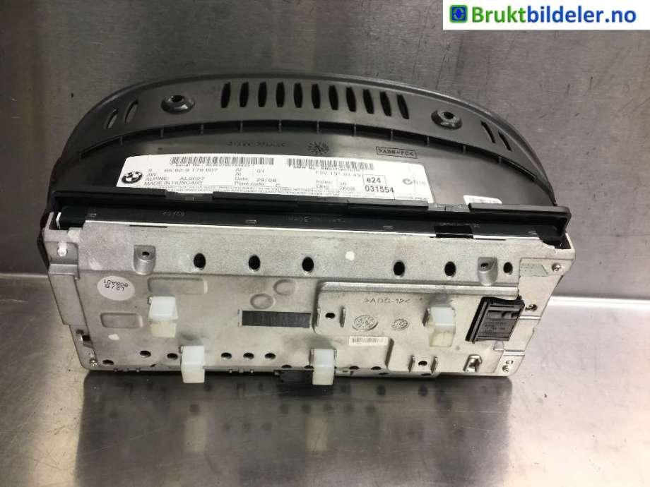 Multimedia display (MCU - Media Controller Unit) til BMW 3-Serie 2005-2011 (E90/E91/E92/E93) (E90/E91/E92/E93) (BMW|65.82-9 179 807|)