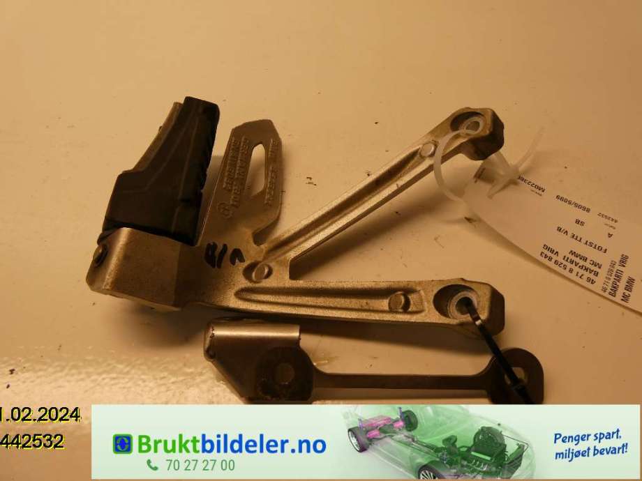 Karosseri bakpart til MC BMW Øvrige 0-->>  (BMW R 1200 GS ADVENTURE|46 71 8 529 843|)