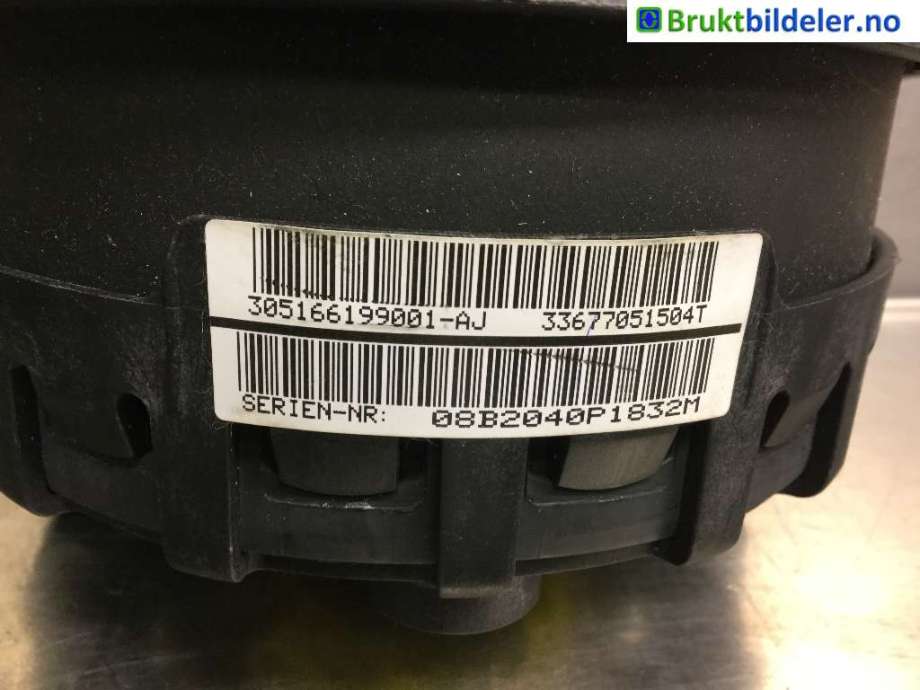Airbag rattpute til BMW 3-Serie 2005-2011 (E90/E91/E92/E93) (E90/E91/E92/E93) (BMW|08B2040P1832M|)