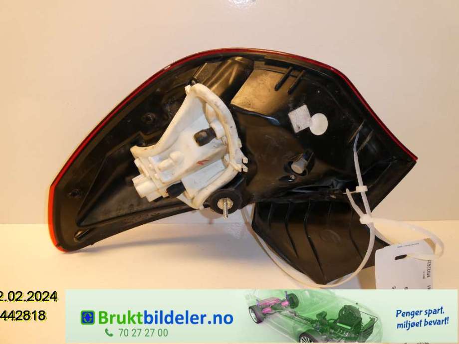Baklykt venstre til Opel Astra J 2010-2015  (OPEL|13319949|)