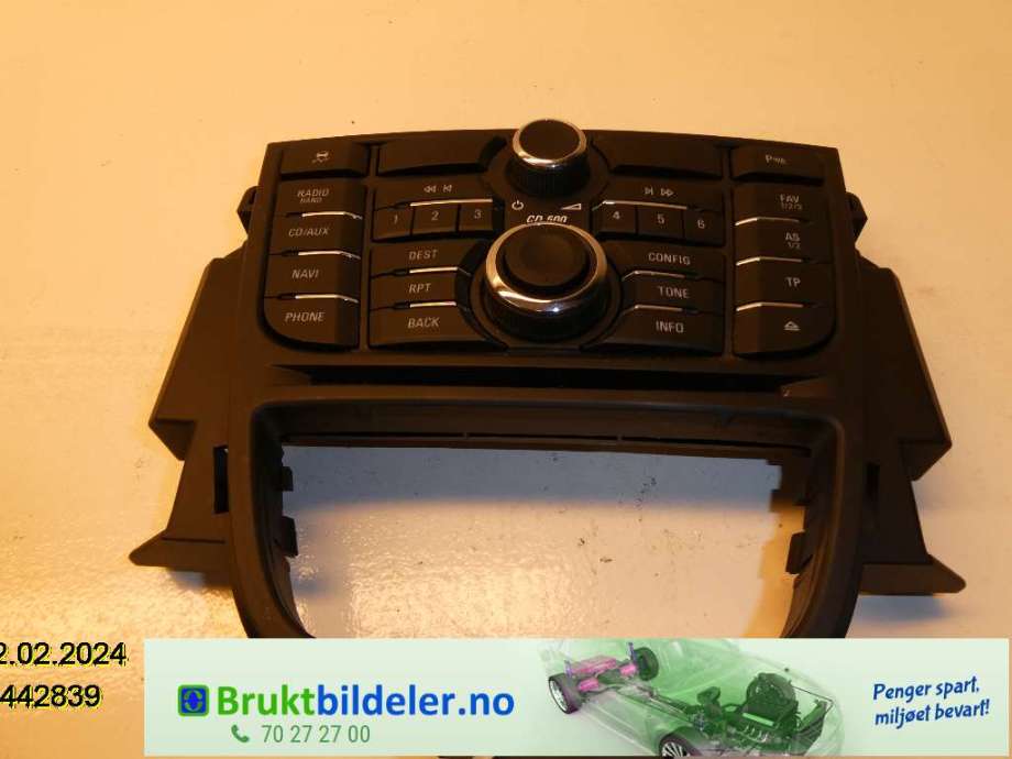 Innredning pakke til Opel Astra J, 2010-2015  (OPEL|13337220)
