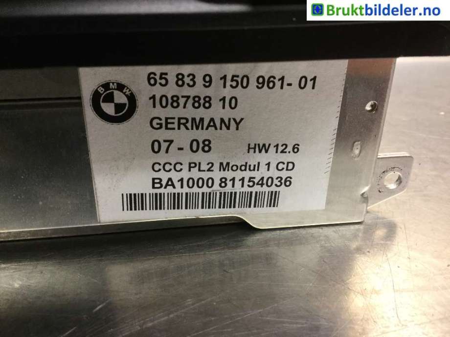 Bilstereo til BMW X1 2009-2015 (E84) (E84) (BMW|65 83 9 150 961 - 01|)