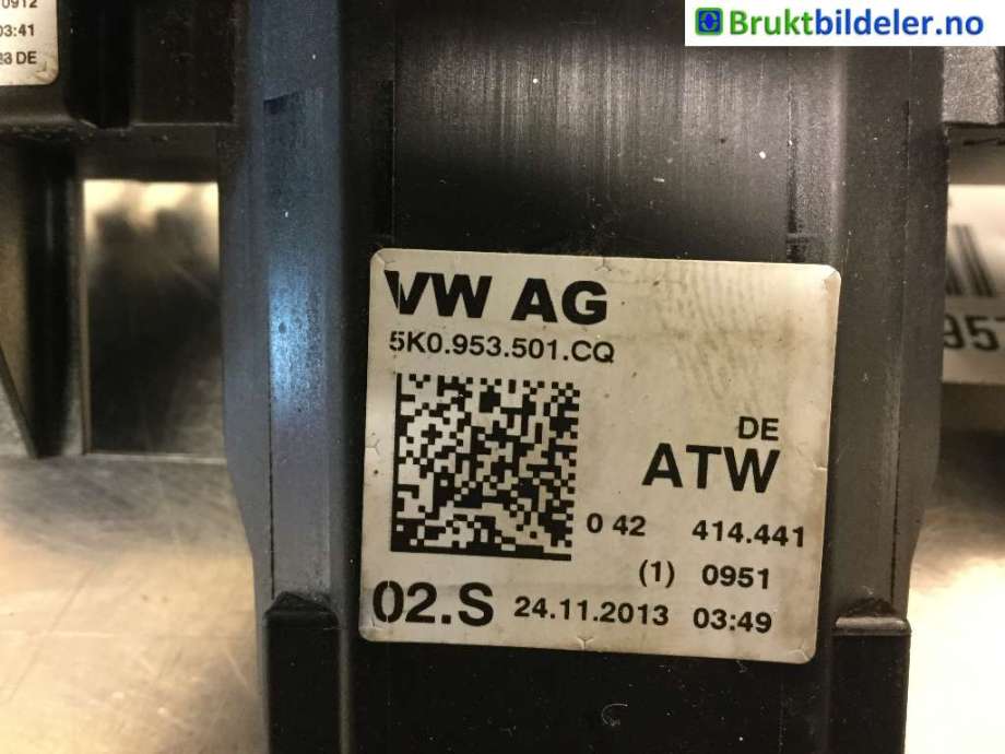 Bryter combi til VW Tiguan 2011-2016 (Type I, Fase 2)  (VOLKSWAGEN|5K0 953 501 CQ|)