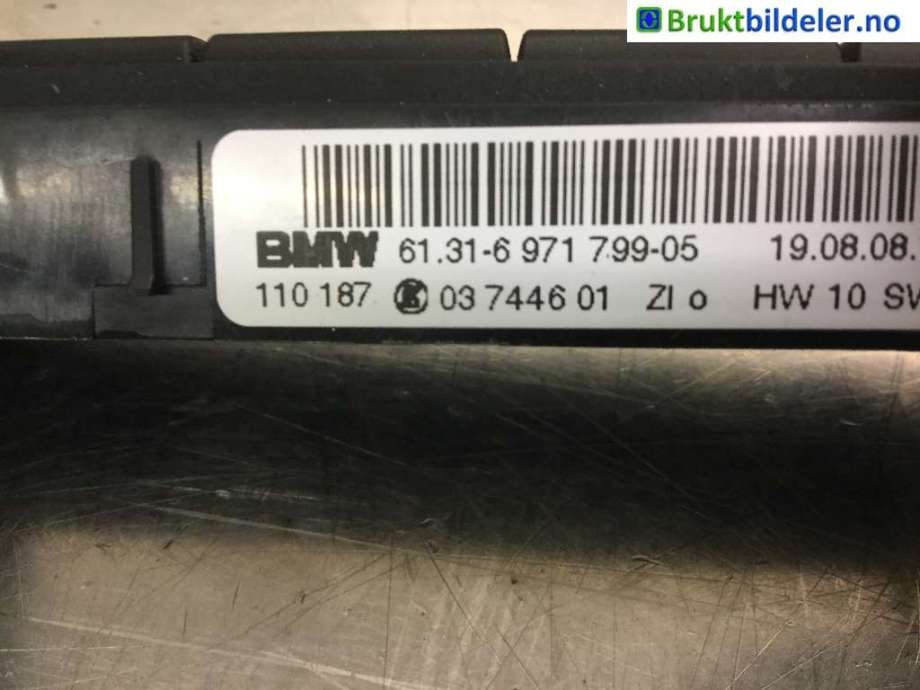 Bryter setevarme til BMW 3-Serie 2005-2011 (E90/E91/E92/E93) (E90/E91/E92/E93) (BMW|61.31- 6 971 799|)