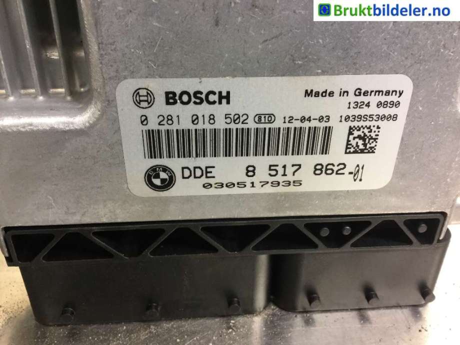 Styreenhet motor til BMW 5-Serie 2010-2017 (F10/F11) (F10/F11) (BMW|8 517 862-01|0 281 018 502|)